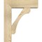 Ekena Millwork Legacy Block Rough Sawn Bracket w/ Offset Brace, Douglas Fir, 6"W x 18"D x 22"H BKT0604X18X22LEC05RDF - alternate 3